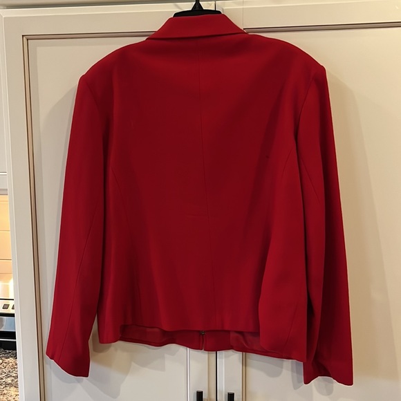 Red Wool Jacket - Picture 3 of 4
